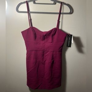 French Connection raspberry pink dress, size medium